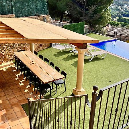 Willa Casa Mas Ambros Con Piscina Desbordante Calonge  Zewnętrze zdjęcie