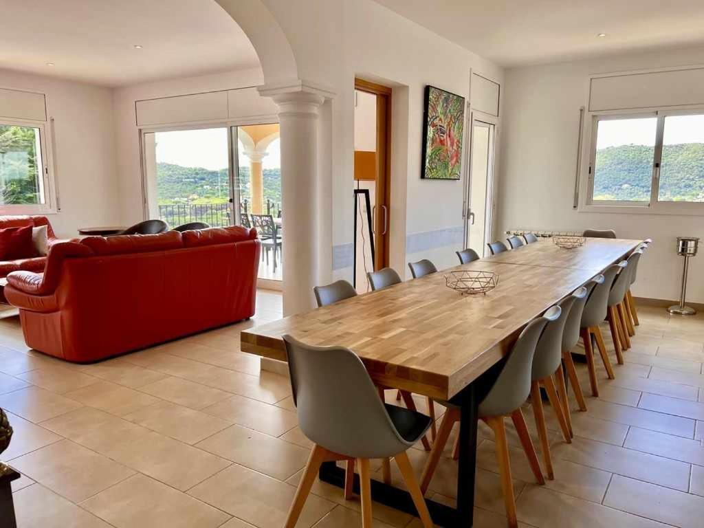 Willa Casa Mas Ambros Con Piscina Desbordante Calonge  Zewnętrze zdjęcie