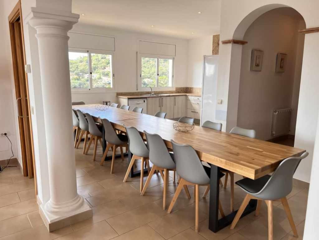 Willa Casa Mas Ambros Con Piscina Desbordante Calonge  Zewnętrze zdjęcie