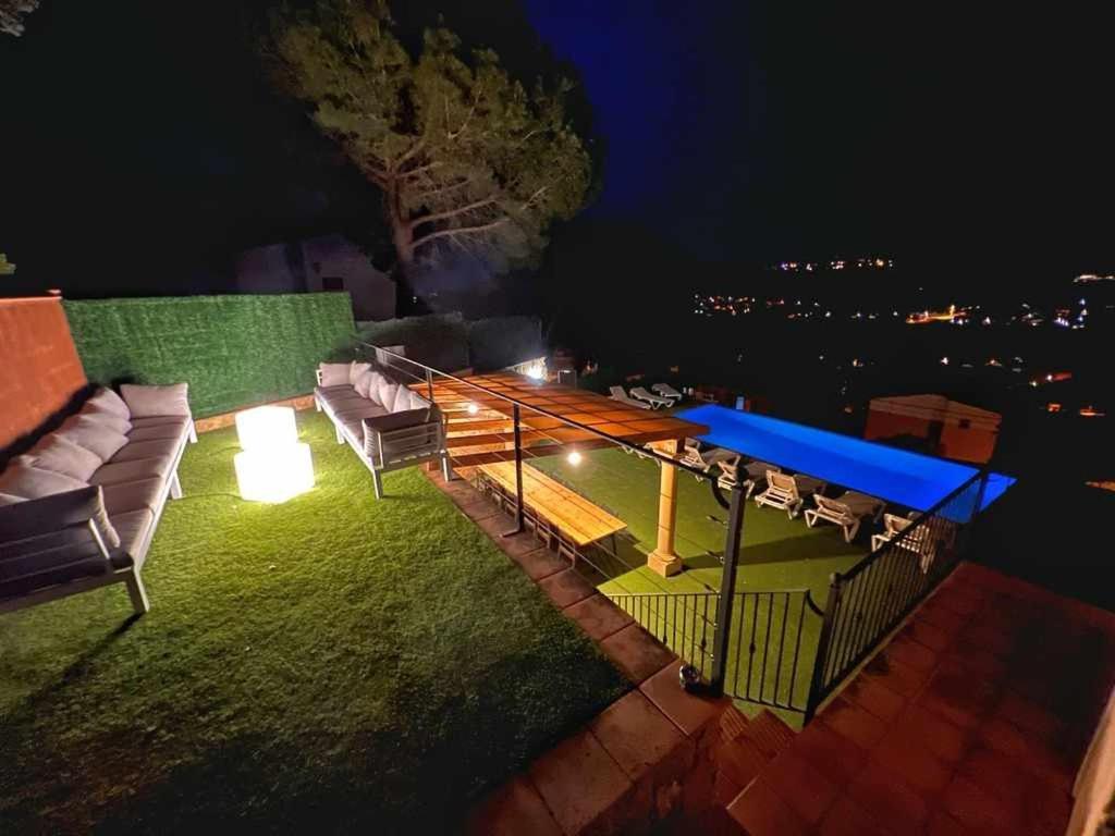 Willa Casa Mas Ambros Con Piscina Desbordante Calonge  Zewnętrze zdjęcie